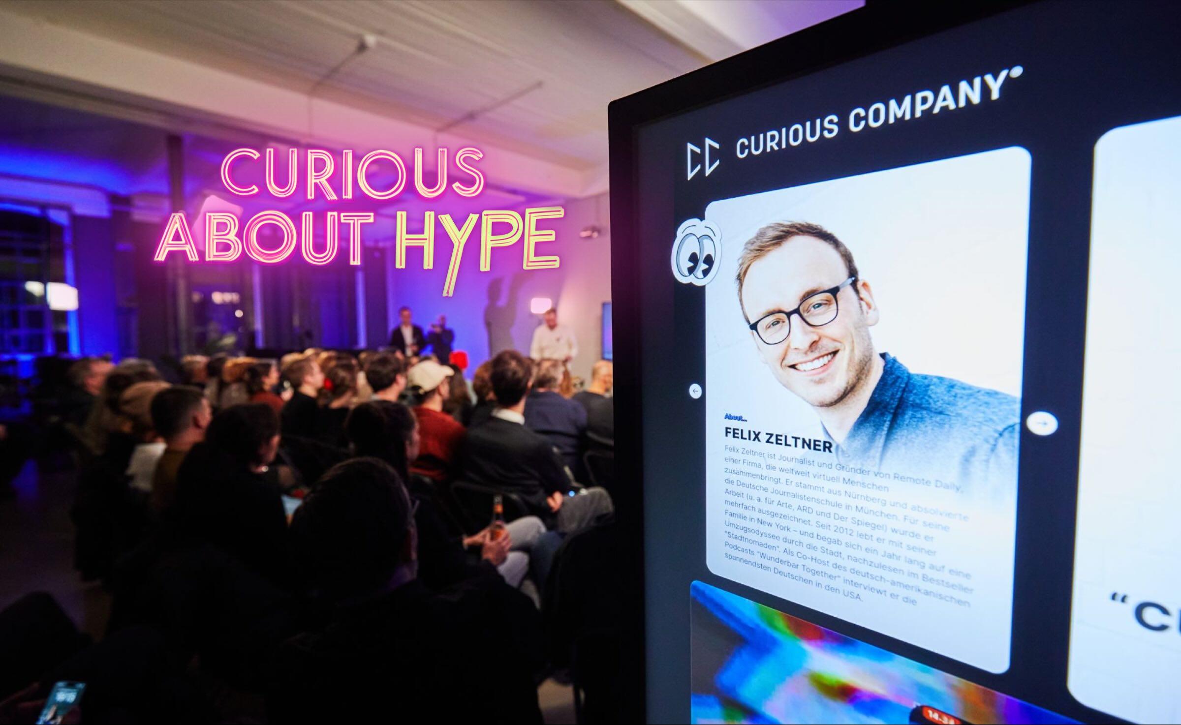 digitalagentur Hamburg curious company curious about Hype